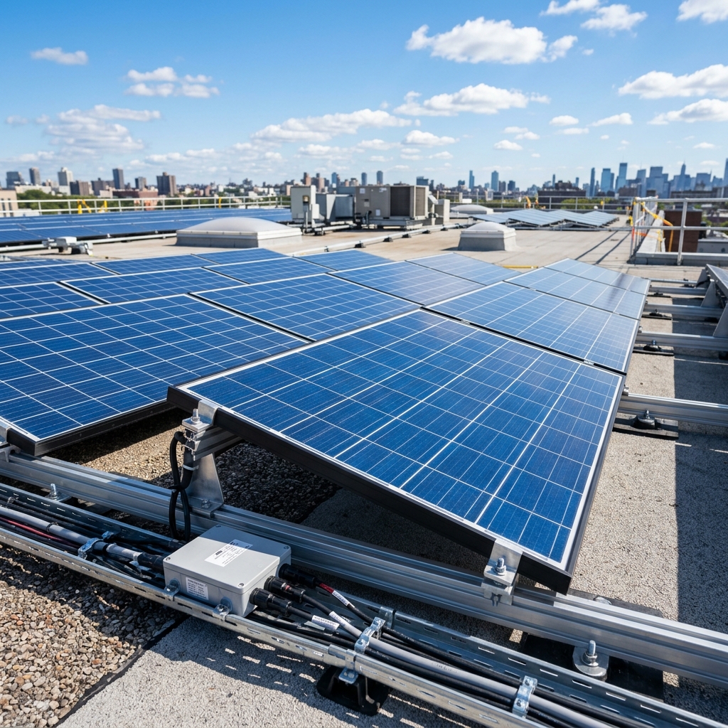 Commercial Solar Installation